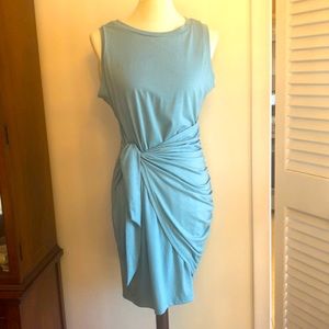 Faux wrap dress. Hugs the curves! Size large.